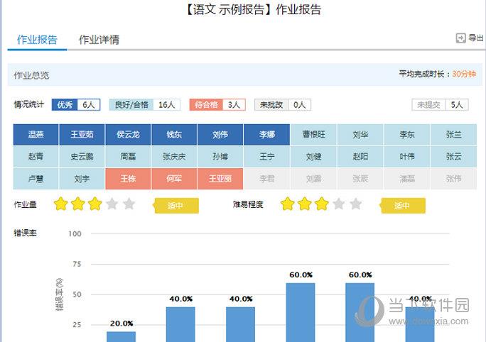 畅言教学通批改作业操作2