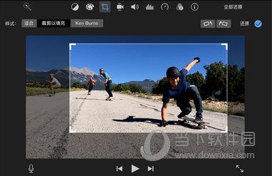 iMovie裁剪视频尺寸