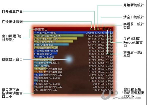 Recount主窗口