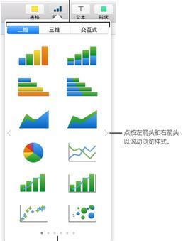 Numbers应用图表样式