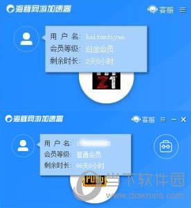 海豚加速器的白金会员和普通会员