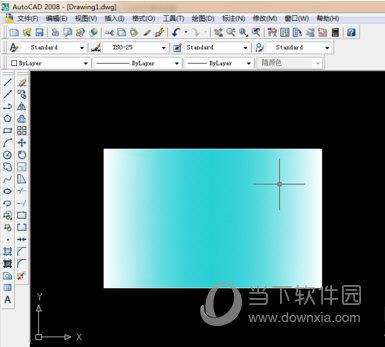 AutoCAD颜色填充效果图