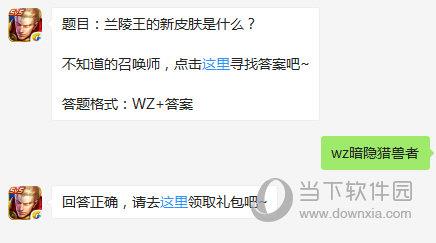 王者荣耀8月11日每日一题