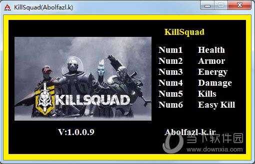 Killsquad六项修改器 V1.0.0.9 绿色免费版