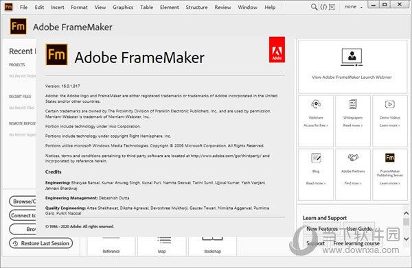 FrameMaker(排版工具) 2020 V16 免费中文版