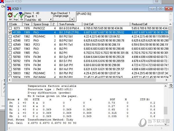 ICSD无机晶体结构数据库 V2021 免费版