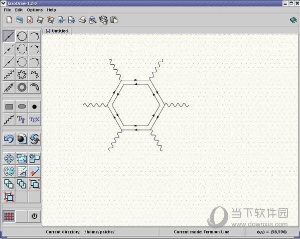 JaxoDraw(费曼图生成工具) V2.1.0 官方版