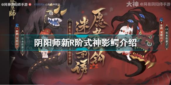 阴阳师影鳄是谁 阴阳师新R阶式神影鳄介绍