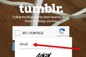 Tumblr注册