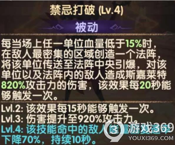 剑与远征斯嘉莱特技能怎么用 剑与远征斯嘉莱特技能使用攻略