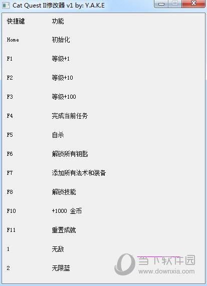 喵咪斗恶龙2修改器 V1.0 免费版