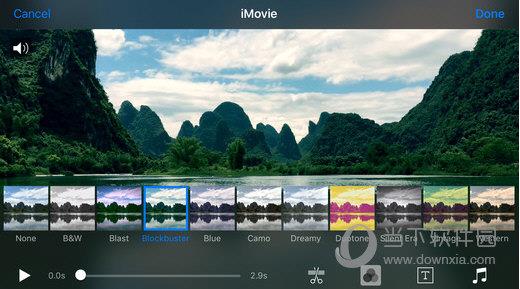 iMovie手机版查看片段