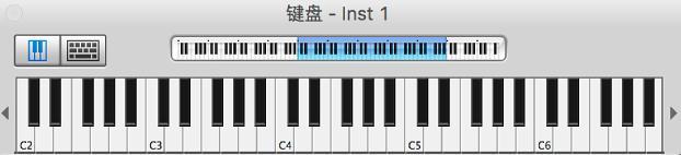 Garageband屏幕键盘弹奏教程2