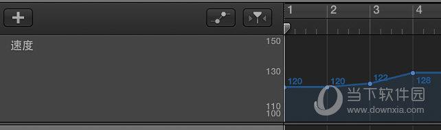 Garageband速度轨道范围调整