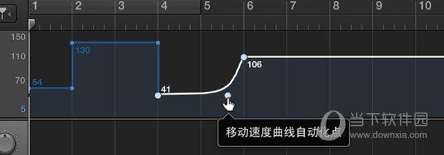 Garageband创建速度曲线