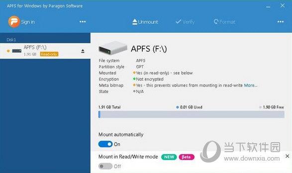 APFS for Windows(APFS格式转换工具) V2.1.47 免注册码版