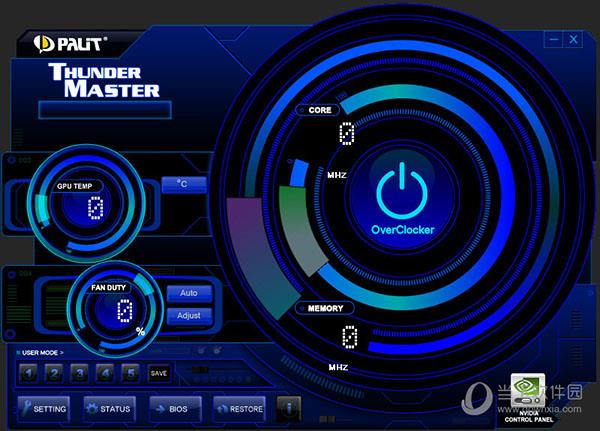 ThunderMaster(显卡超频监控软件) V3.29 官方版