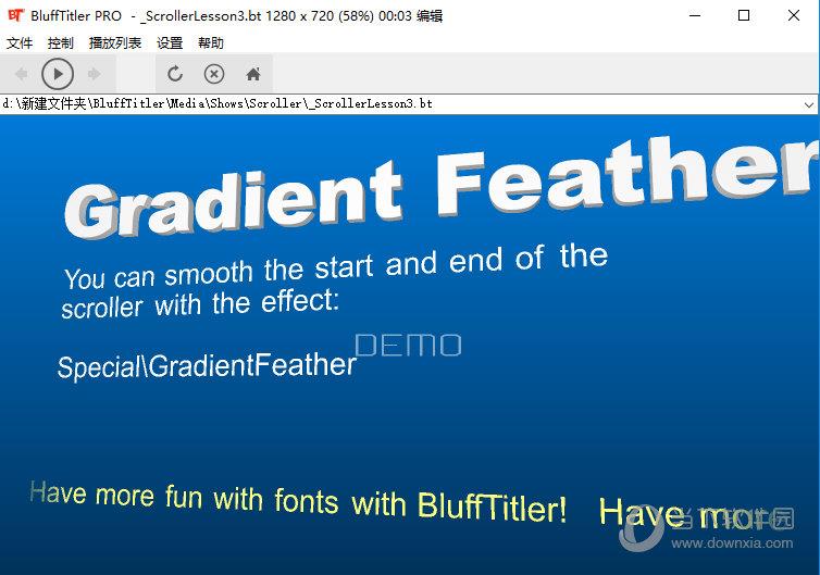 BluffTitler DX9(3D文本动画制作工具) V14.8.0.0 最新免费版