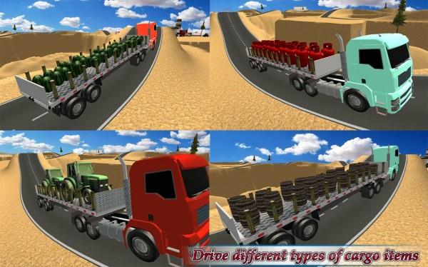 泥路运输卡车模拟驾驶3