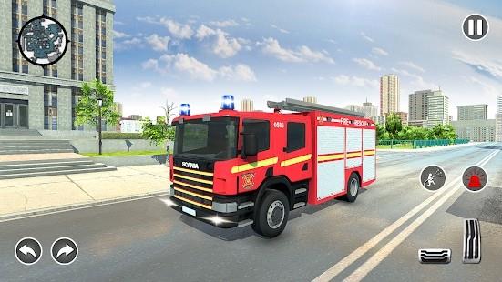 消防警察救援车模拟2