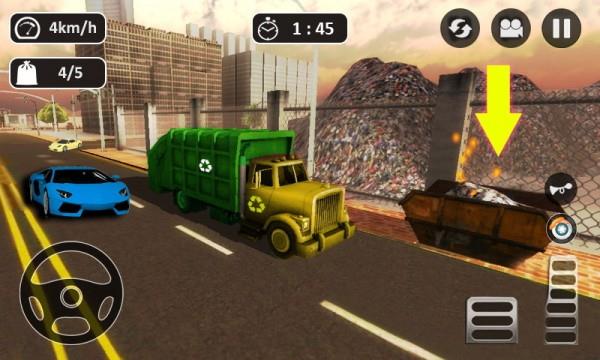 模拟垃圾车扫地1