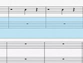 Overture如何修改谱表的垂直顺序 简单拖动即可