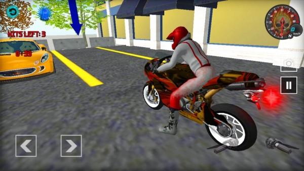 摩托车停车场3D2