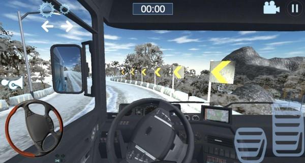 卡车模拟器雪山1