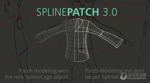 Spline Patch(C4D样条线生成曲面建模插件) V3.04.0 汉化免费版