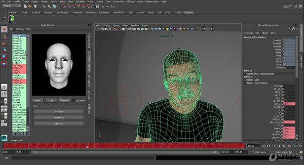 Faceshift for Maya