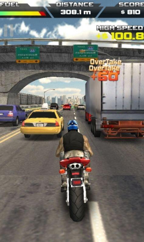 3D摩托车公路骑手2