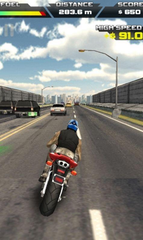 3D摩托车公路骑手3