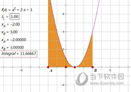 几何画板如何求函数定积分