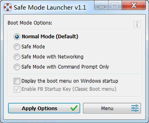 Safe Mode Launcher(安全模式启动器)