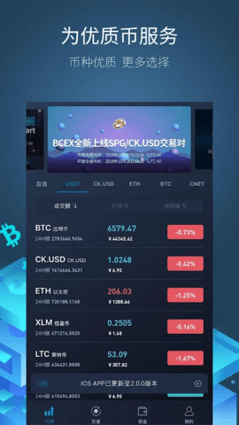 BCEX交易平台app 2.2.1 安卓版2