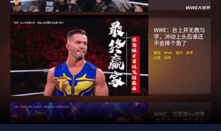 wwe大视界App 2.4.996 官方版1