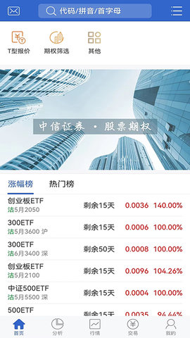 中信汇点期权app 7.2.1.0 安卓版2