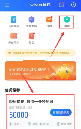 vivo钱包借钱平台 4.8.7.0 安卓版1