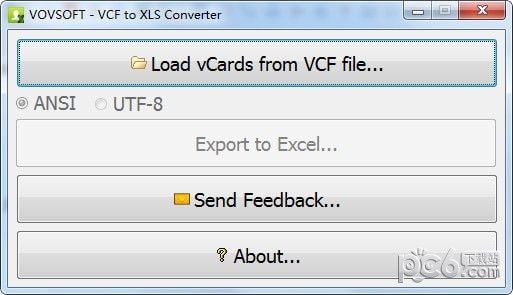 VCF to XLS Converter(VCF到XLS转换器)