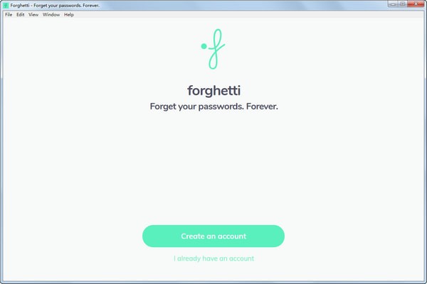 Forghetti(密码管理软件)