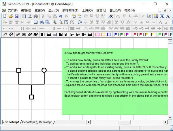 GenoPro 2019(家谱基因图创建工具)