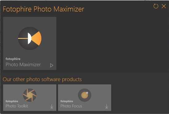 Fotophire Photo Maximizer(图片无损放大软件)