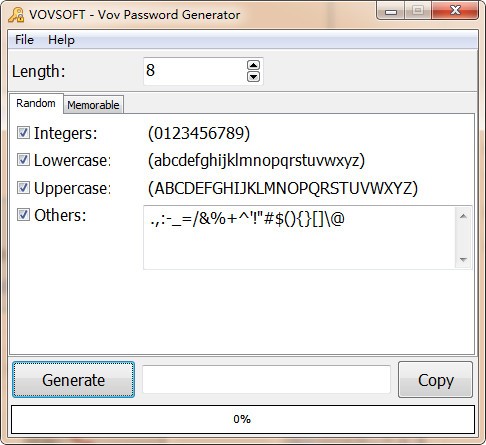 Vov Password Generator(密码生成器)