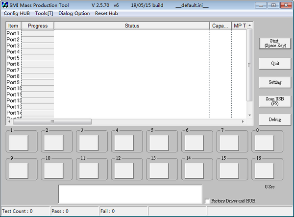 慧荣U盘量产工具(SMI Mass Production Tool)