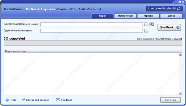 DataNumen Outlook Express Repair(电子邮件修复工具)