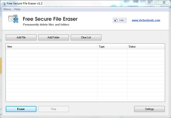 Free Secure File Eraser(文件安全删除工具)