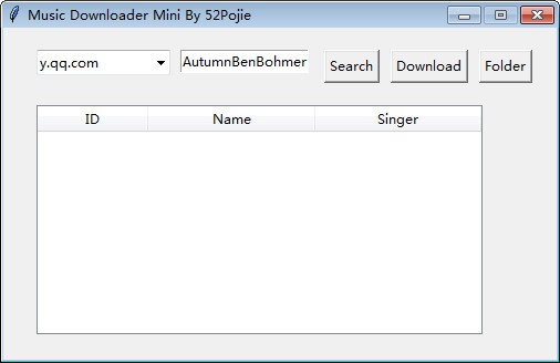 Music Downloader Mini(音乐下载小工具)