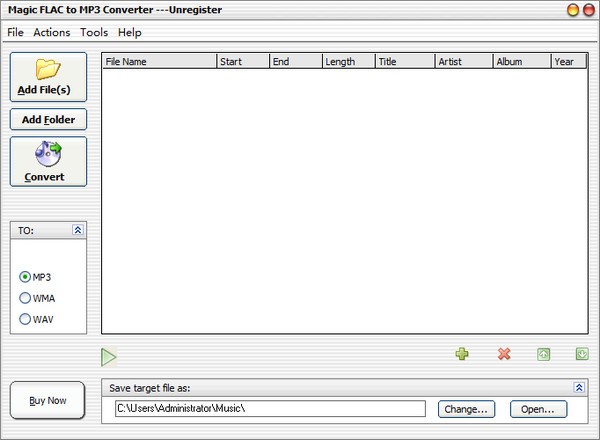 Magic FLAC to MP3 Converter(flac转mp3转换器)