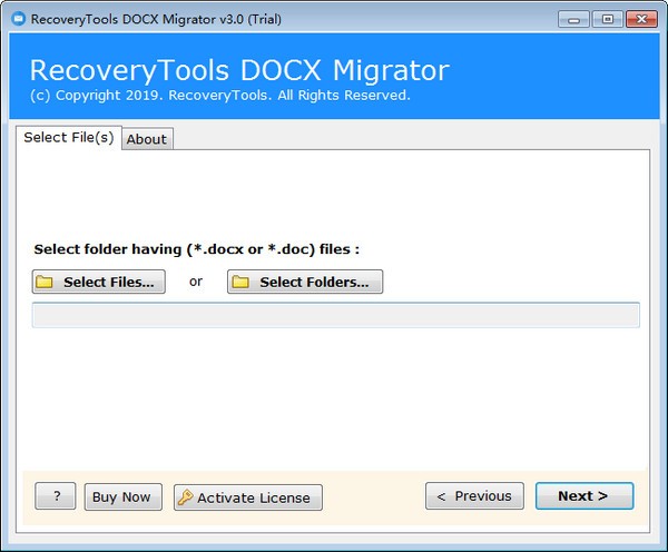 RecoveryTools DOCX Migrator(DOCX文件转换器)