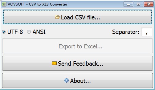 CSV to XLS Converter(CSV至XLS转换器)